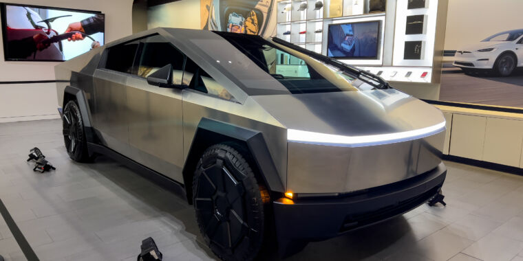 The cheapest Tesla Cybertruck is $99,990; promised $60K model canceled