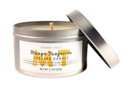 Trader Joe's Company Recalls Mango Tangerine Scented Candles Due to Fire Hazard