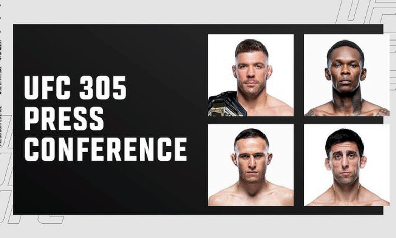 UFC 305: Du Plessis vs. Adesanya Pre-Fight Press Conference