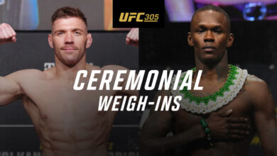 UFC 305: Ceremonial Weigh-In Video