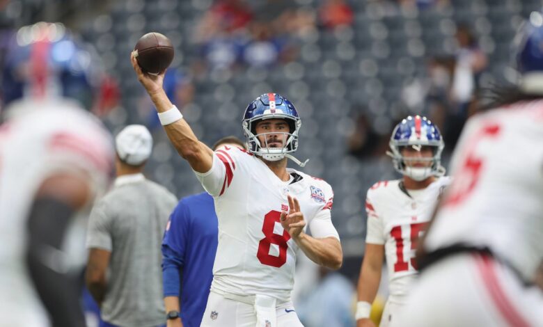 Giants’ Daniel Jones: ‘Knee Felt Really Good’ in Return from Injury vs. Texans