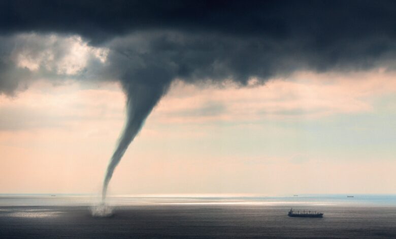 Bayesian Yacht Sinking: Climate Change Created Perfect Storm for Waterspouts