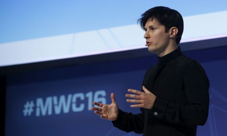 Telegram messaging app CEO Durov arrested in France, French media say