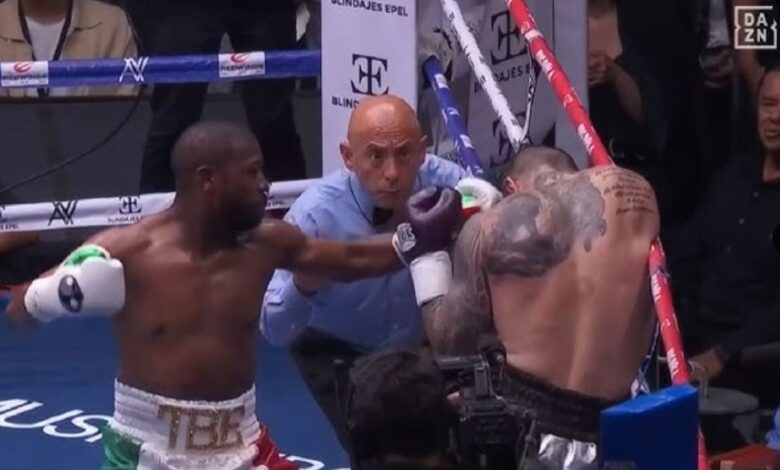 Floyd Mayweather dominates John Gotti III in chaotic rematch (Highlights)