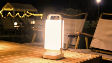 This $30 solar-powered camping lantern doubles as a power bank