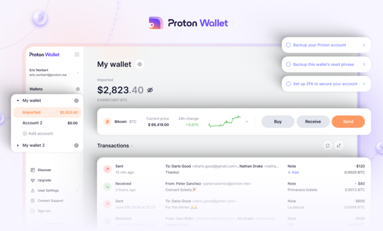 Proton Wallet Review: A Bitcoin Software Wallet That Simplifies Transactions