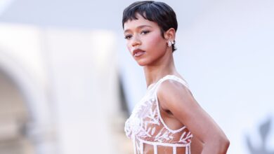 Taylor Russell Just Wore an Iconic Chanel Wedding Dress at the Venice Film Festival