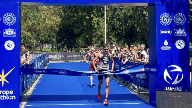 Maxime Hueber-Moosbrugger and Tanja Neubert win Europe Triathlon Cup Istanbul