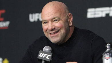 Dana White reacts to Alex Pereira vs. Dricus Du Plessis rumors