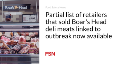 Partial list of retailers that sold Boar’s Head deli meats linked to outbreak now available