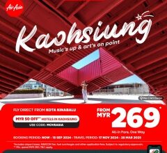 AirAsia strengthens connectivity from Kota Kinabalu with a new route to Kaohsiung