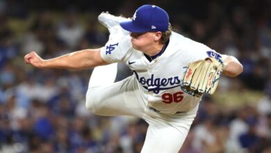 Landon Knack can’t catch a break as Dodgers’ NL West lead shrinks to 4