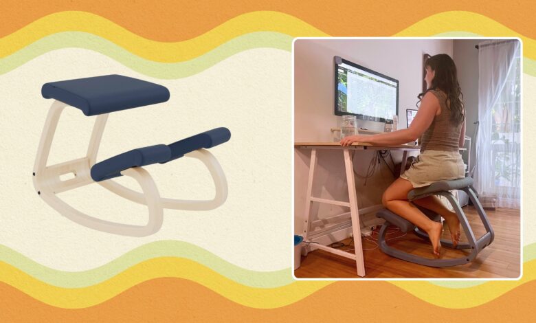 This Kneeling Desk Chair Saved My Lower Back, Knees, and Hips