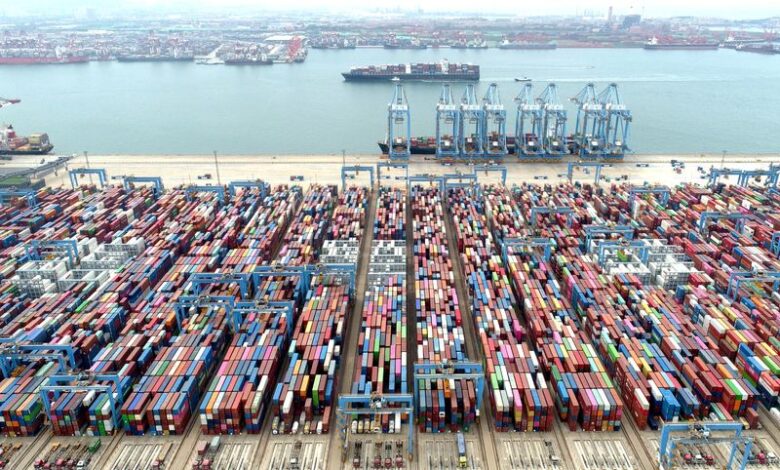 China’s exports up solidly but slowing imports dim trade outlook