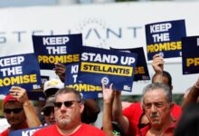 As UAW and Stellantis Clash, Fears of Vanishing U.S. Jobs Surface