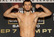 Bellator San Diego fight night weights: Usman Nurmagomedov, Alexander Shabliy both pack on nearly 20 pounds