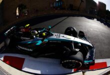 Frustrated Hamilton had to “yank” the steering wheel in Baku comeback race