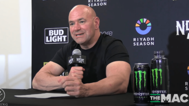 Watch: O’Malley ‘flat’ in UFC 306 main event, says Dana White