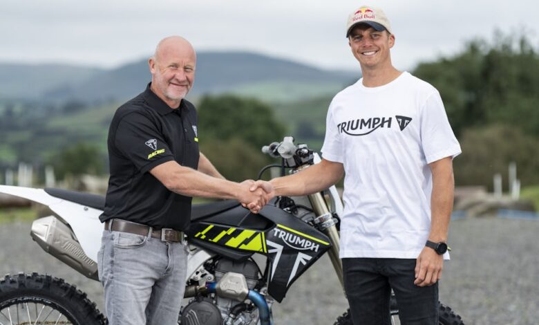 Jonny Walker Signs with All-New Triumph Racing Enduro Team