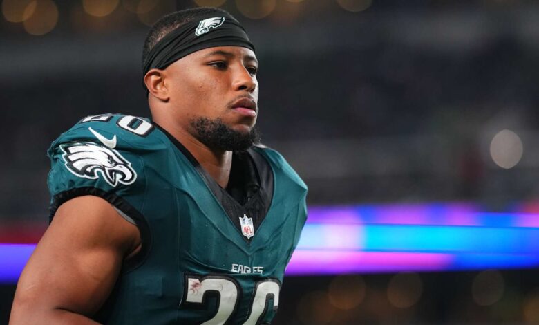 Saquon Barkley Takes Blame for Eagles’ Loss: ‘I Dropped the Ball. I Let My Team Down’