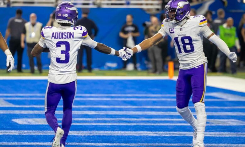 Questions Answered: Jefferson + Addison Injury Predictions, the Next TE for Vikings, 2025 Hall of Famer