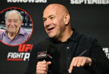 ‘I’m in’… UFC CEO Dana White commits to boxing venture as he takes aim at rival Bob Arum and secures rare deal with Frank Warren