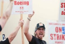 Striking Boeing Workers Maintain Resolve After First Week