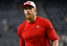 Niners TE George Kittle (hamstring) doubtful to play vs. Rams on Sunday                          Sep 20, 2024