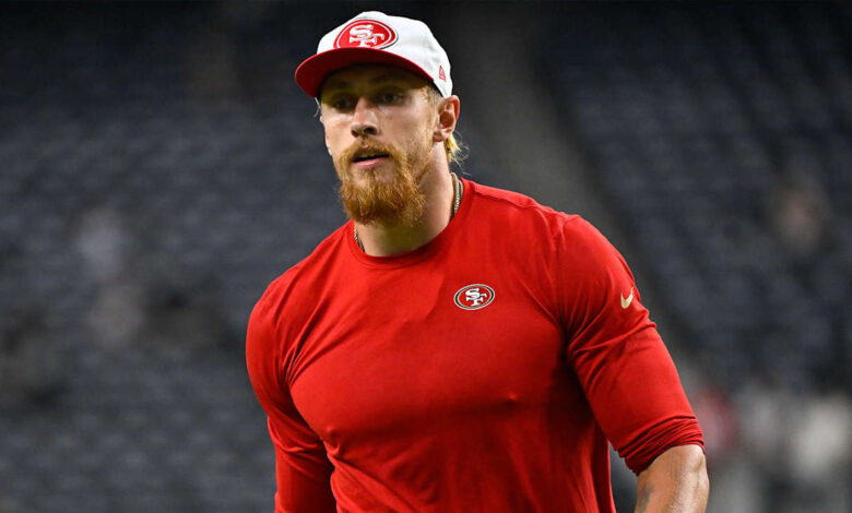 Niners TE George Kittle (hamstring) doubtful to play vs. Rams on Sunday                          Sep 20, 2024