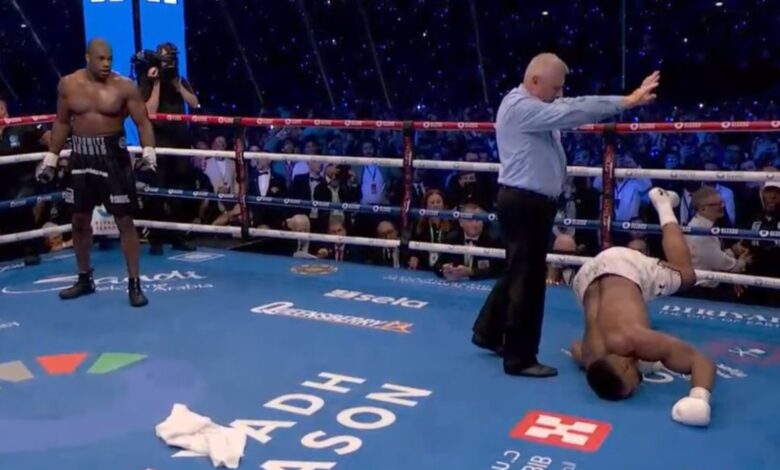 Pro Fighters react after Daniel Dubois brutally KO’s Anthony Joshua