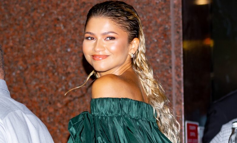 Zendaya Just Pushed the Bubble Trend to the Puffiest Level in an Ultra-Short Minidress