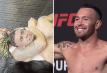 Colby Covington chokes musician Lil Pump unconscious