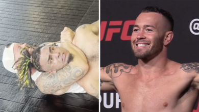 Colby Covington chokes musician Lil Pump unconscious