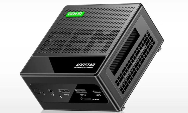 24TB storage in a super fast mini PC — HX 370 powered challenger can run three SSDs, has an OCuLink connector and its APU is as powerful as an RTX 3050