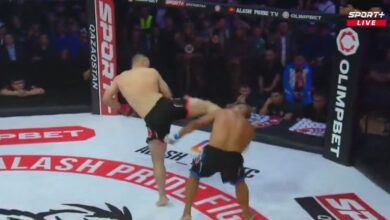 Watch UFC vet Damir Ismagulov score spectacular spinning kick knockout