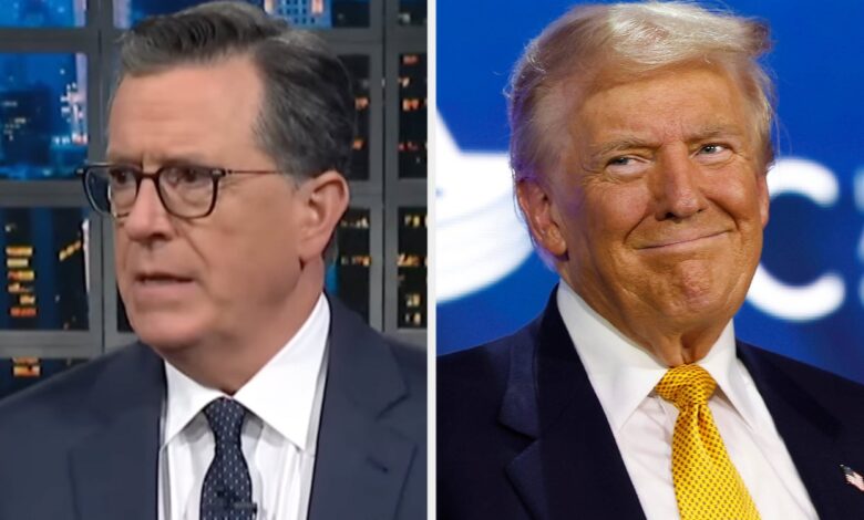 Stephen Colbert Spotted Donald Trump’s “Weird” Response To A Very Basic Health Question