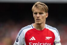 Arteta: Ødegaard’s Arsenal return ‘weeks’ away