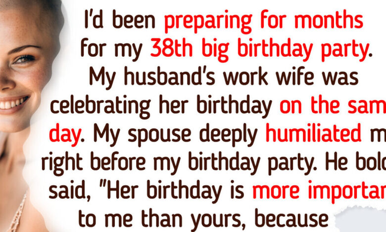 My Husband Ignored My Birthday in Favor of His “Work Wife’s” Party, I Taught Him a Lesson of Respect