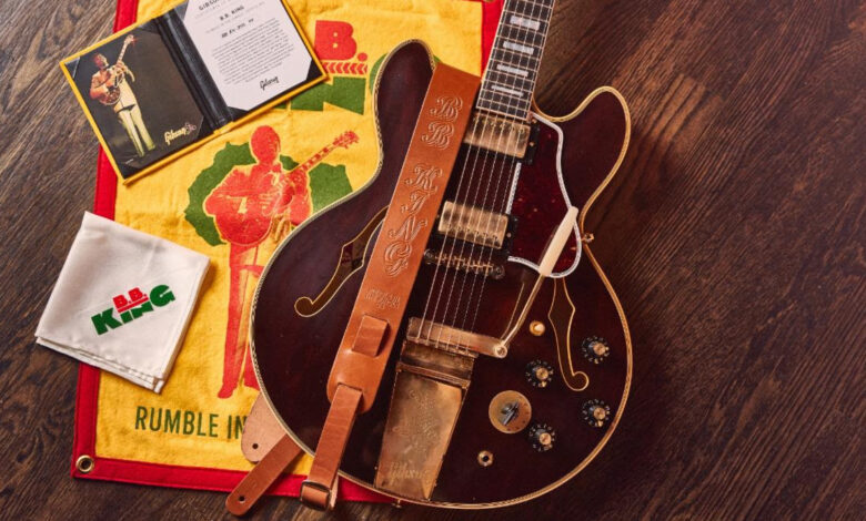 “It wasn’t just a concert – it was a defining cultural moment”: Gibson honors one of B.B. King’s greatest live performances with knockout ‘Rumble in the Jungle’ ES-355