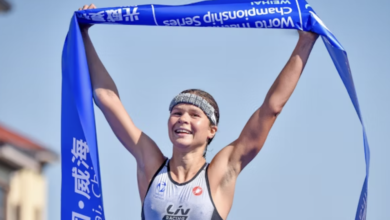 Lisa Tertsch to beautiful win WTCS Weihai