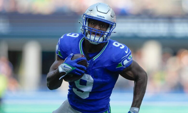 Seahawks RB Kenneth Walker (oblique) will play Monday against Lions                          Sep 28, 2024