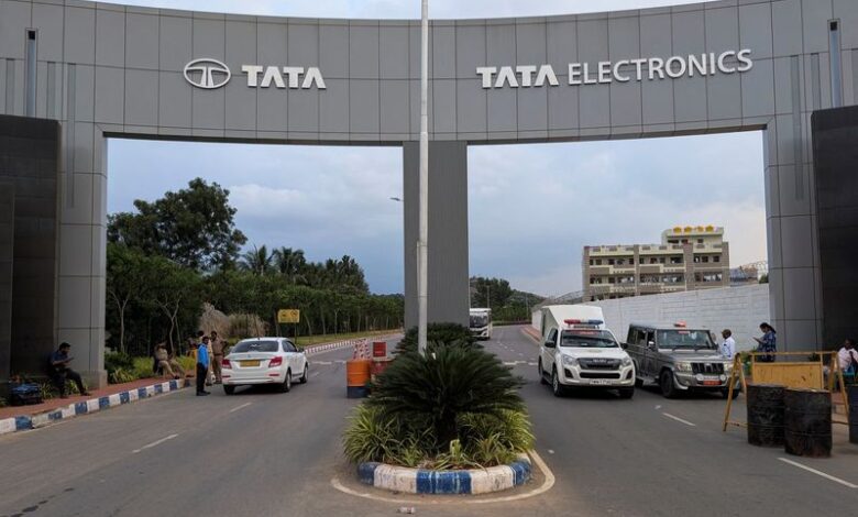 Tata iPhone component plant disrupted by fire, 10 given medical aid