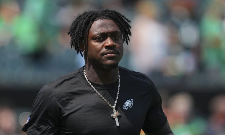 Eagles news: A.J. Brown ruled out, two practice squad elevations announced