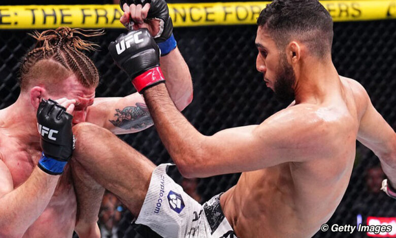 Fares Ziam reacts to first UFC knockout, says extra punches ‘not super necessary’