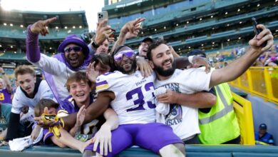 Aaron Jones Enjoyed His Return to Lambeau Field