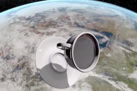 Watch how astronauts drink coffee in space