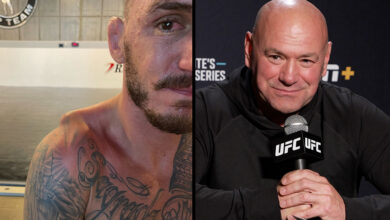 Dana White wowed by Renato Moicano’s UFC Fight Night 243 victory through injury