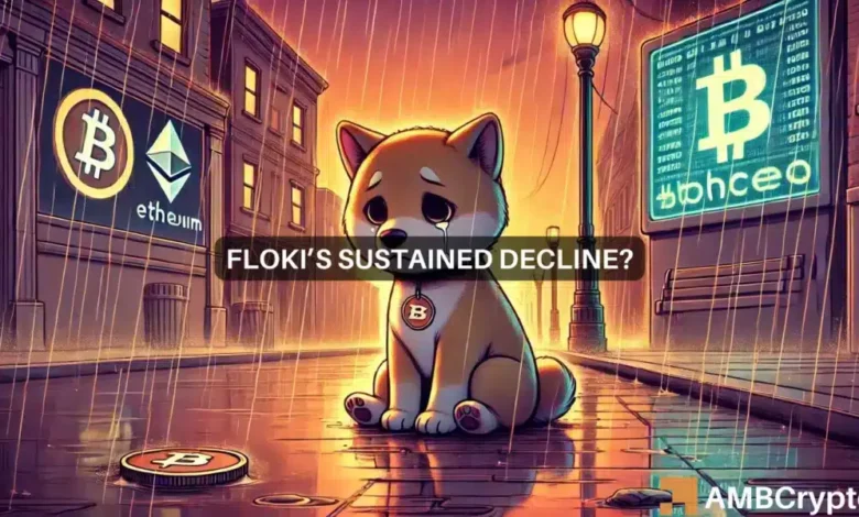 Will FLOKI decline further? Why the memecoin can drop to…