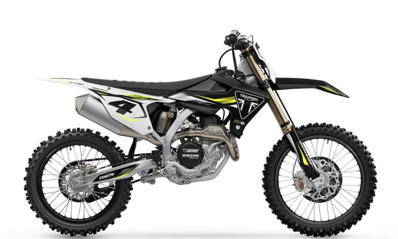 TRIUMPH TF450 RC EDITION MOTOCROSS BIKE ANNOUNCED