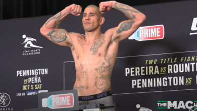 Watch: UFC 307 weigh-in highlights